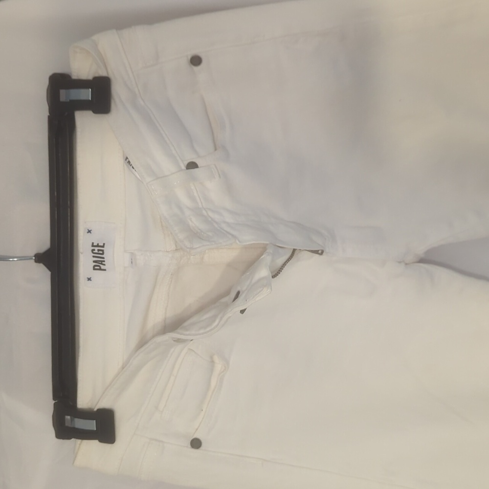 PAIGE Women's Crisp White Skinny Jeans